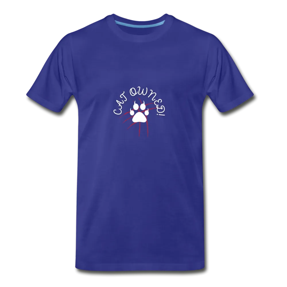 OWNED! Men's Premium T-Shirt (white print)