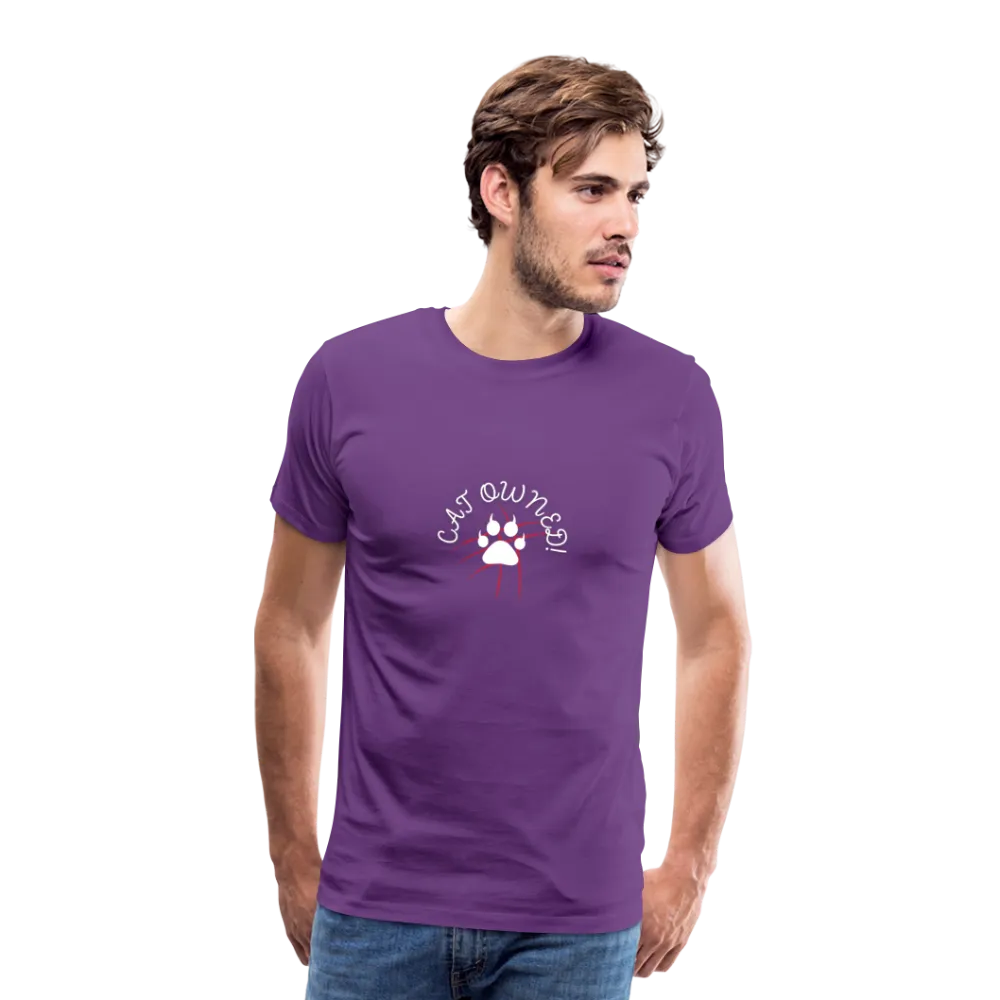OWNED! Men's Premium T-Shirt (white print)
