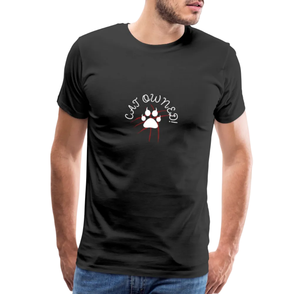OWNED! Men's Premium T-Shirt (white print)