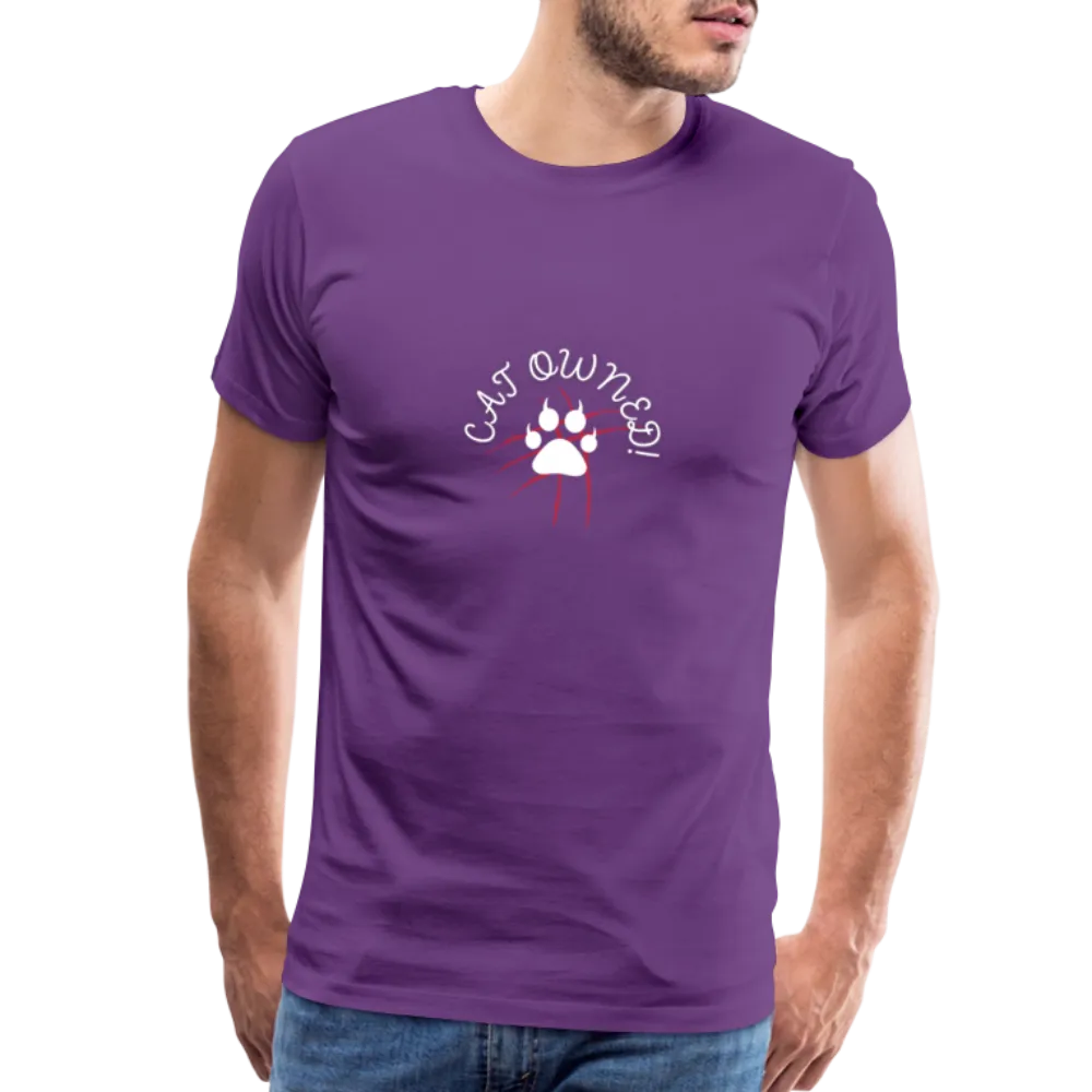 OWNED! Men's Premium T-Shirt (white print)