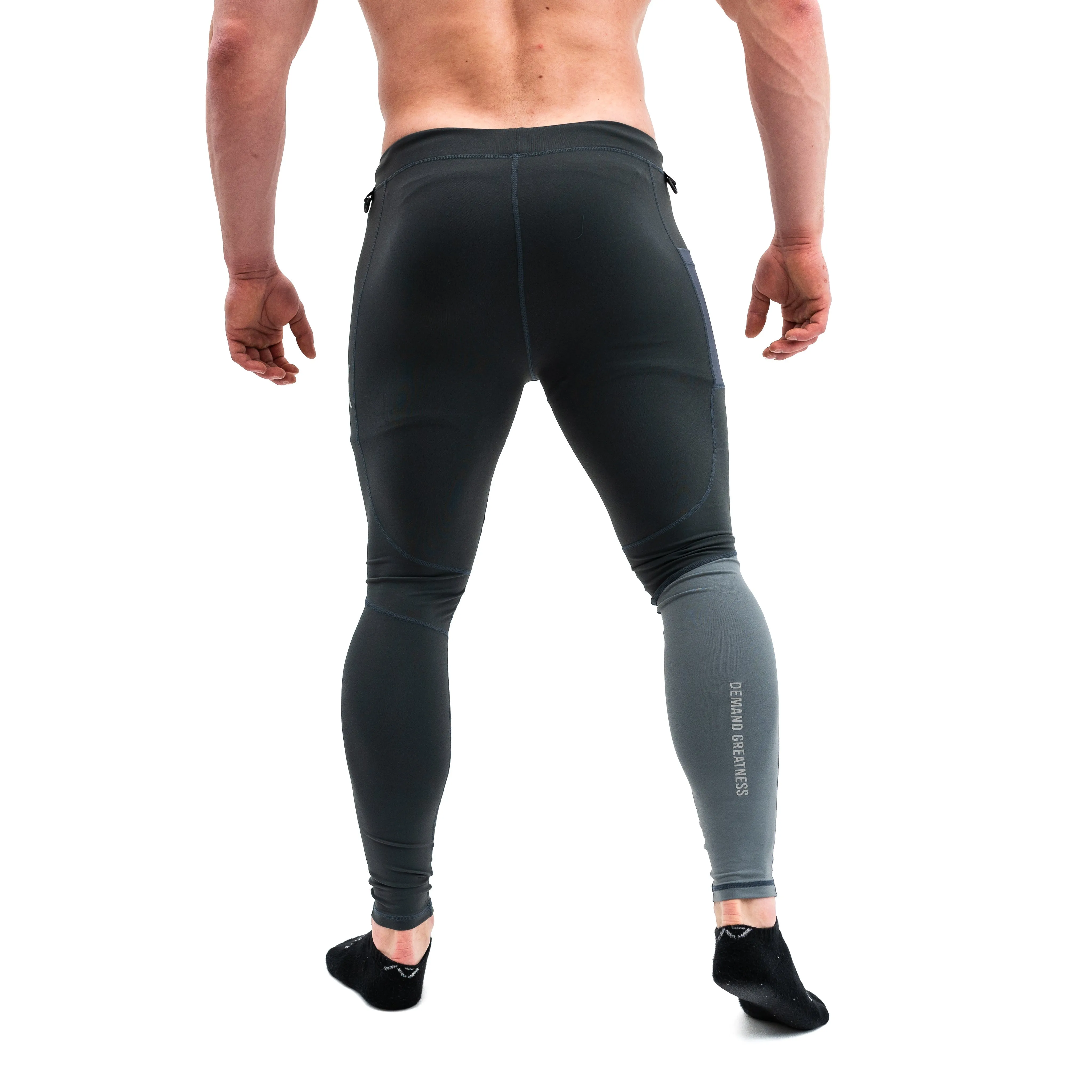 Ox Men's Compression Pants - Chromium