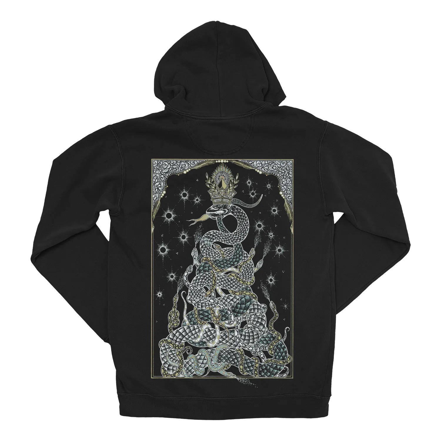PALLBEARER "Den Of Vipers" Black Zip-Up Hoodie (Final Run)