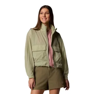 Paracutie™ Cropped Cargo Windbreaker - Safari