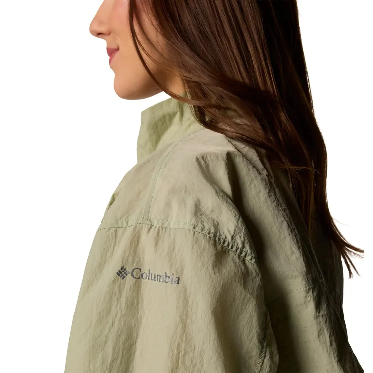 Paracutie™ Cropped Cargo Windbreaker - Safari
