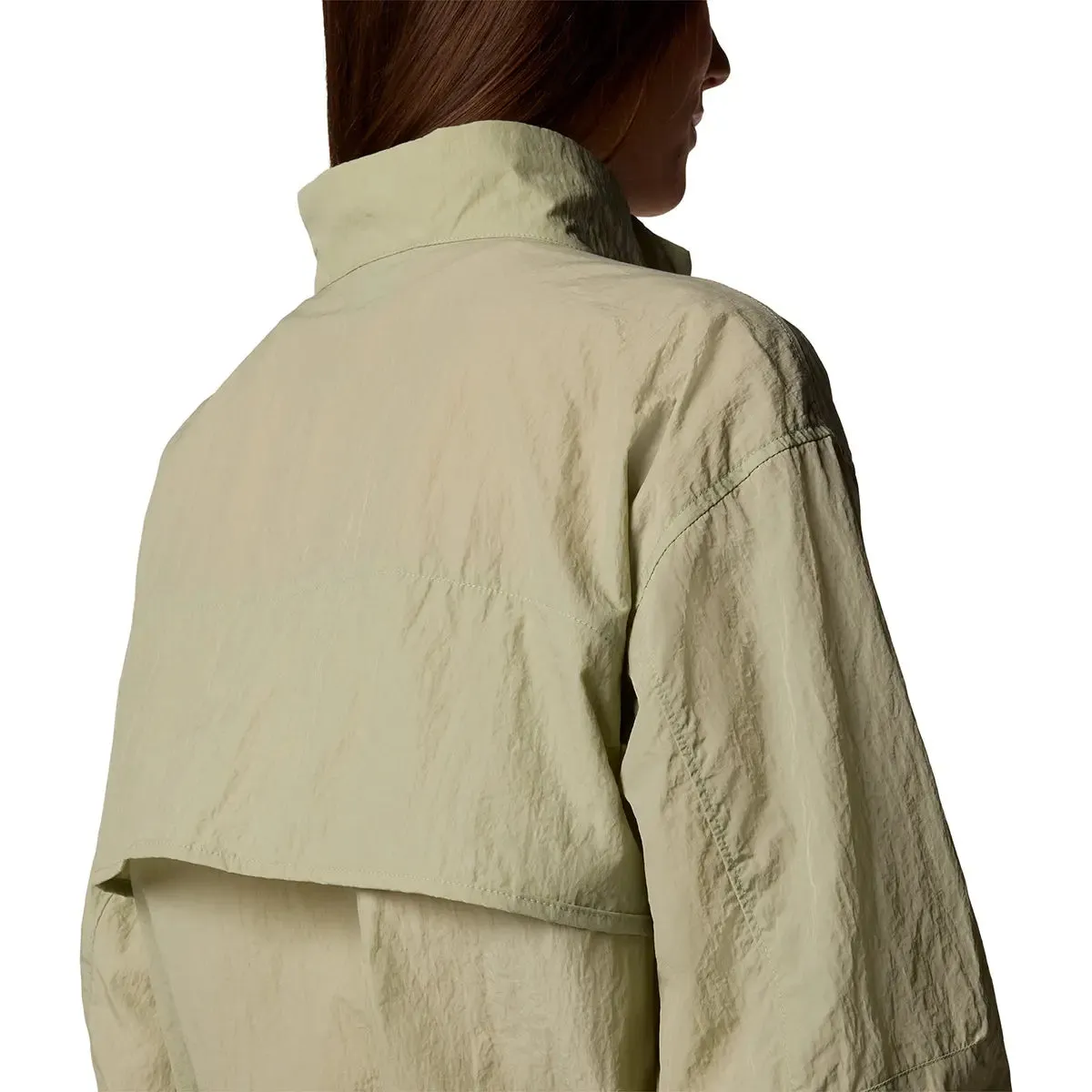 Paracutie™ Cropped Cargo Windbreaker - Safari