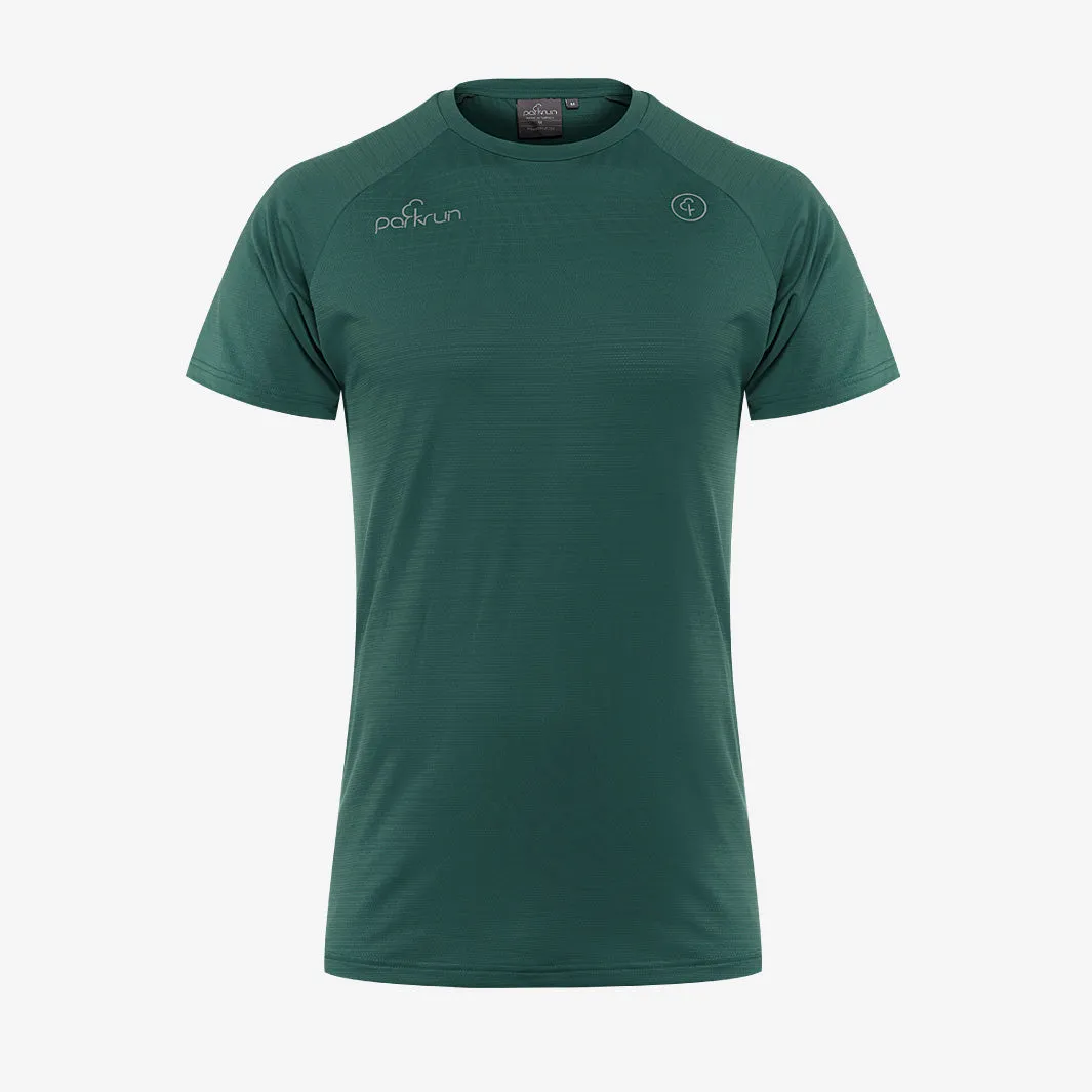 parkrun Milestone Men's Volunteer T-Shirt 250 - Green