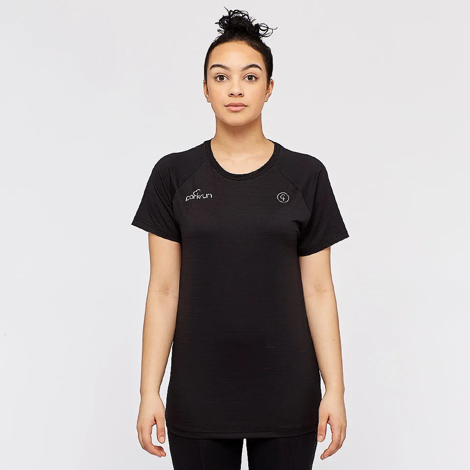 parkrun Milestone Women's T-Shirt 100 - Black