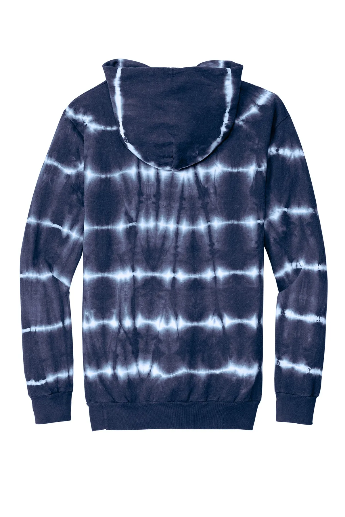 PC143 Port & Company ®Allover Stripe Tie-Dye Fleece