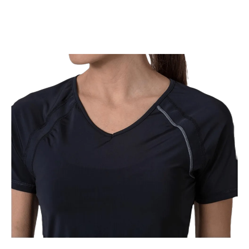 Performance Training Ss V-Neck  Tee Black