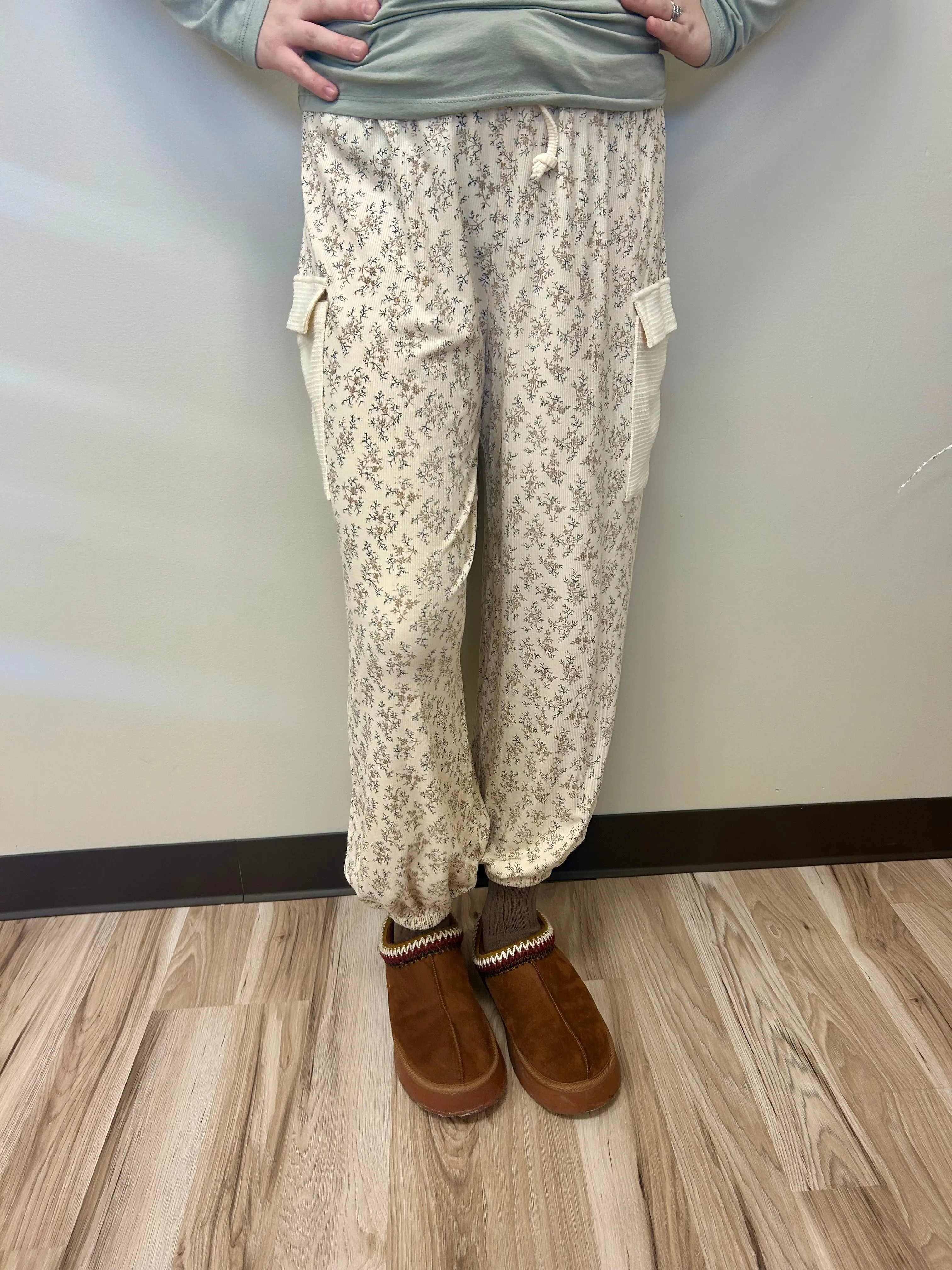 Petals & Pockets Joggers