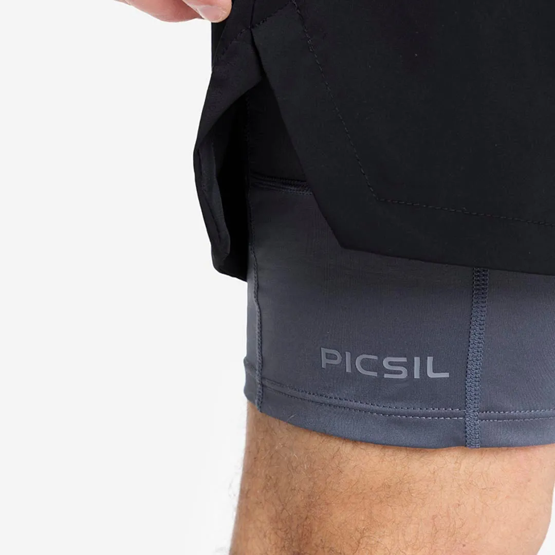 Picsil Compression Shorts Moonless