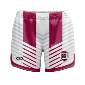 PIVOT SlimFit HP Ladies Girls Curve Shorts Pro Design Your Own Custom