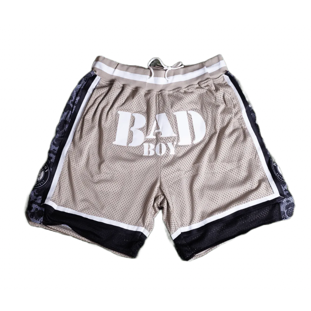 PLATINUM BAD BOY BASKETBALL SHORTS