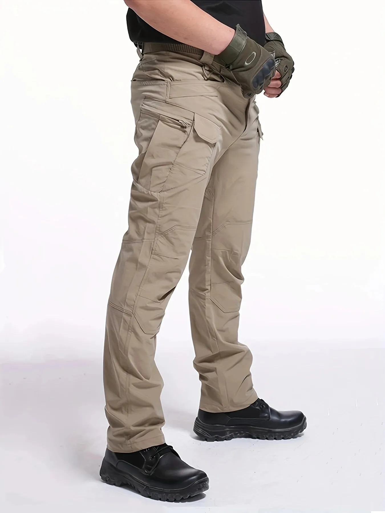 Plus Size Herren Thin Cargo Pants - Stilvoll und Funktional