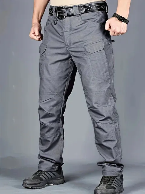 Plus Size Herren Thin Cargo Pants - Stilvoll und Funktional