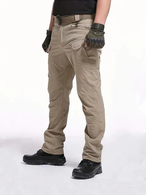 Plus Size Herren Thin Cargo Pants - Stilvoll und Funktional