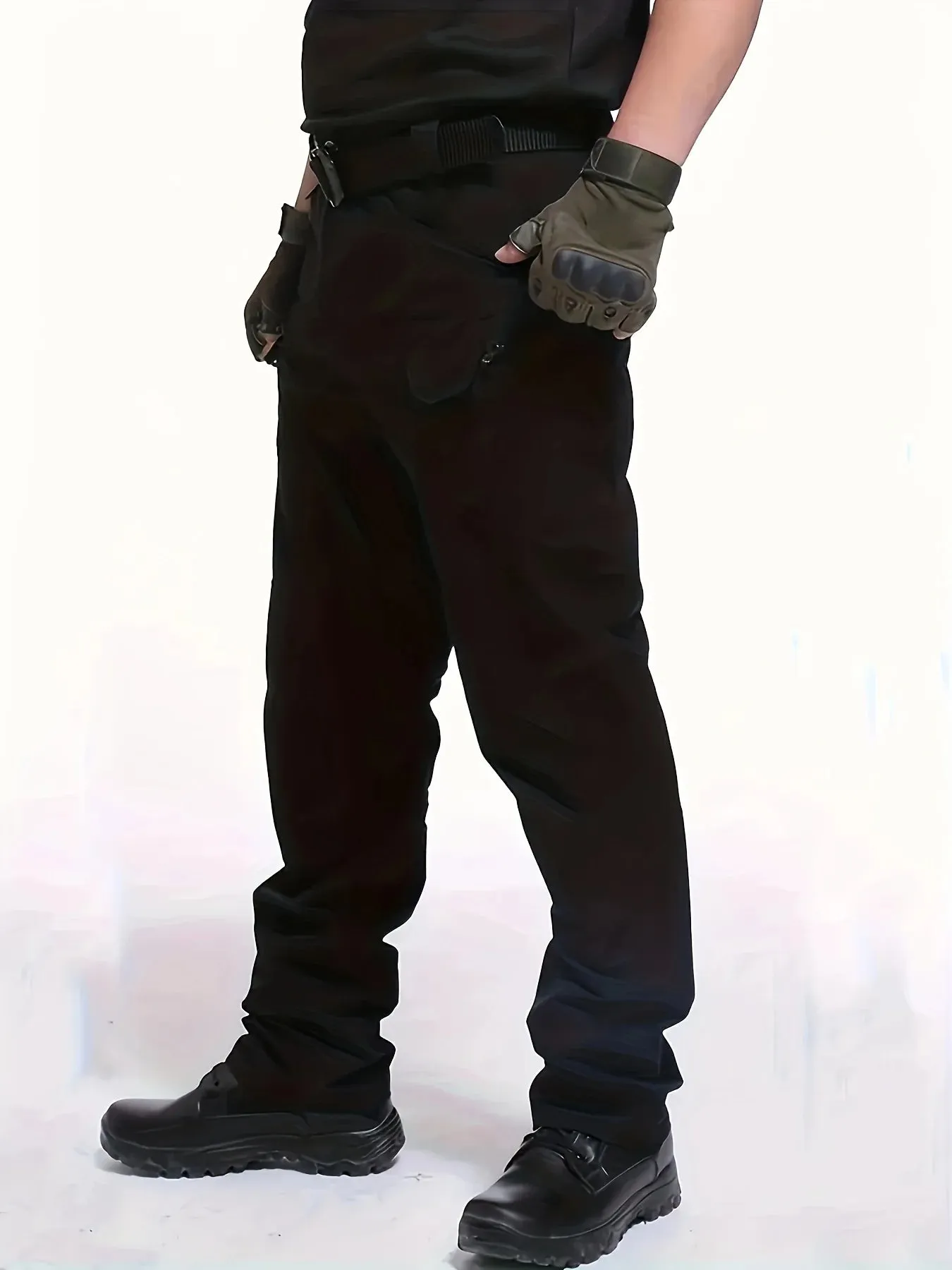 Plus Size Herren Thin Cargo Pants - Stilvoll und Funktional