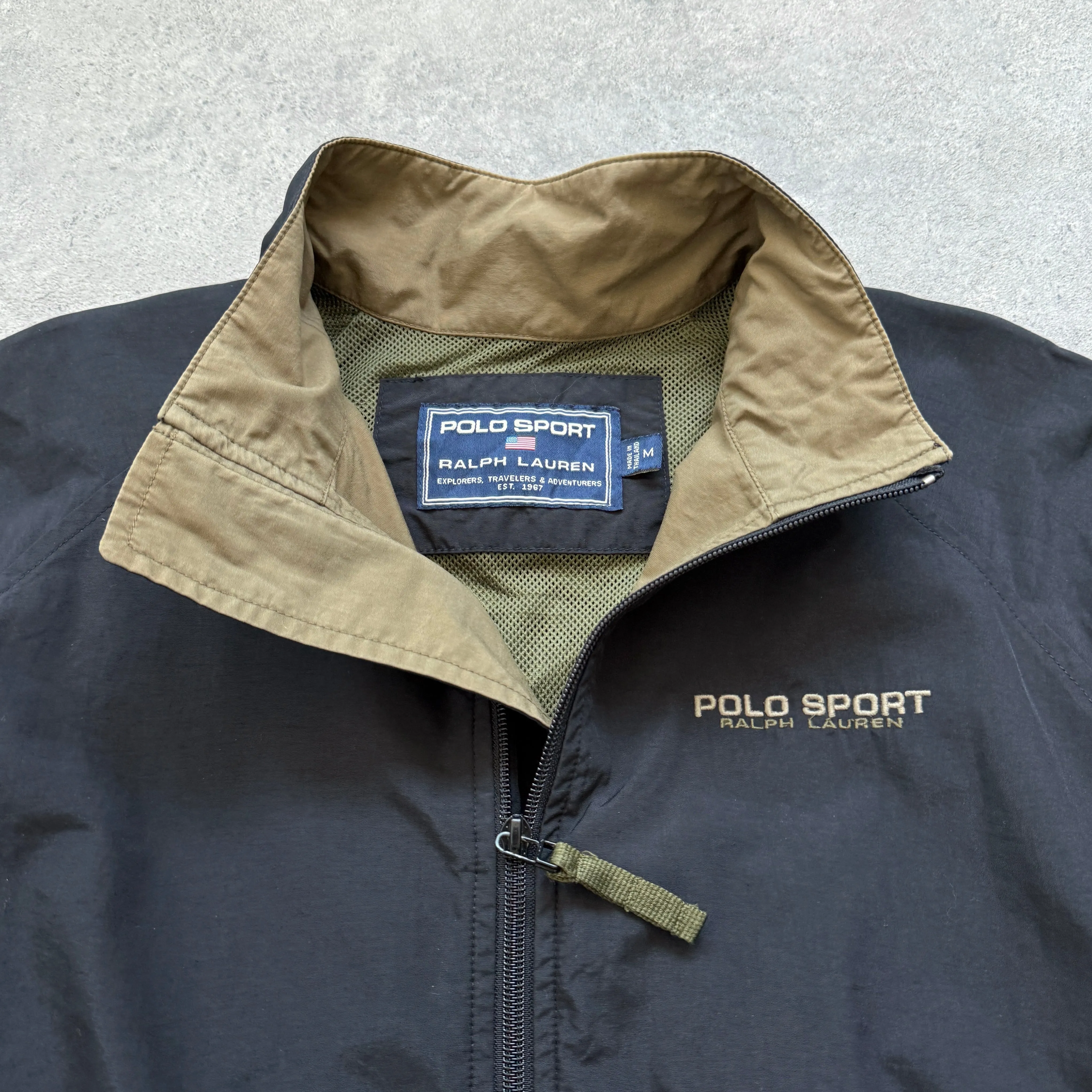 Polo Sport Ralph Lauren 1990s lightweight technical shell jacket (M)