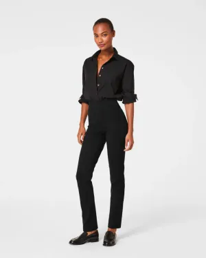 PONTE SLIM STRAIGHT PANT