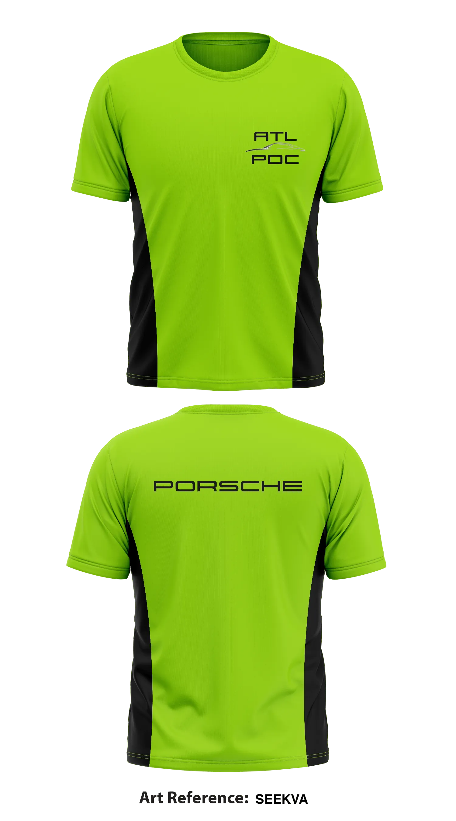 Porsche Logistics Store 1 - Women's Core Men's SS Performance Tee - SEekvA