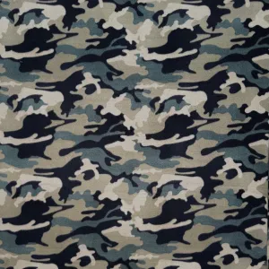 Printed Polar Fleece Camo Olive