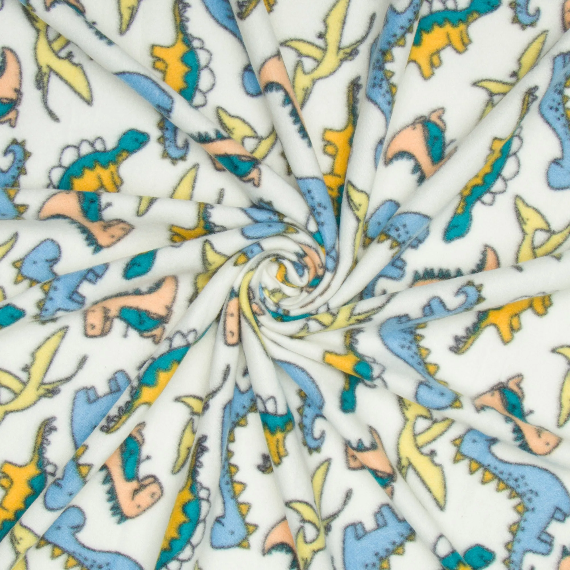 Printed Polar Fleece Dino Kids