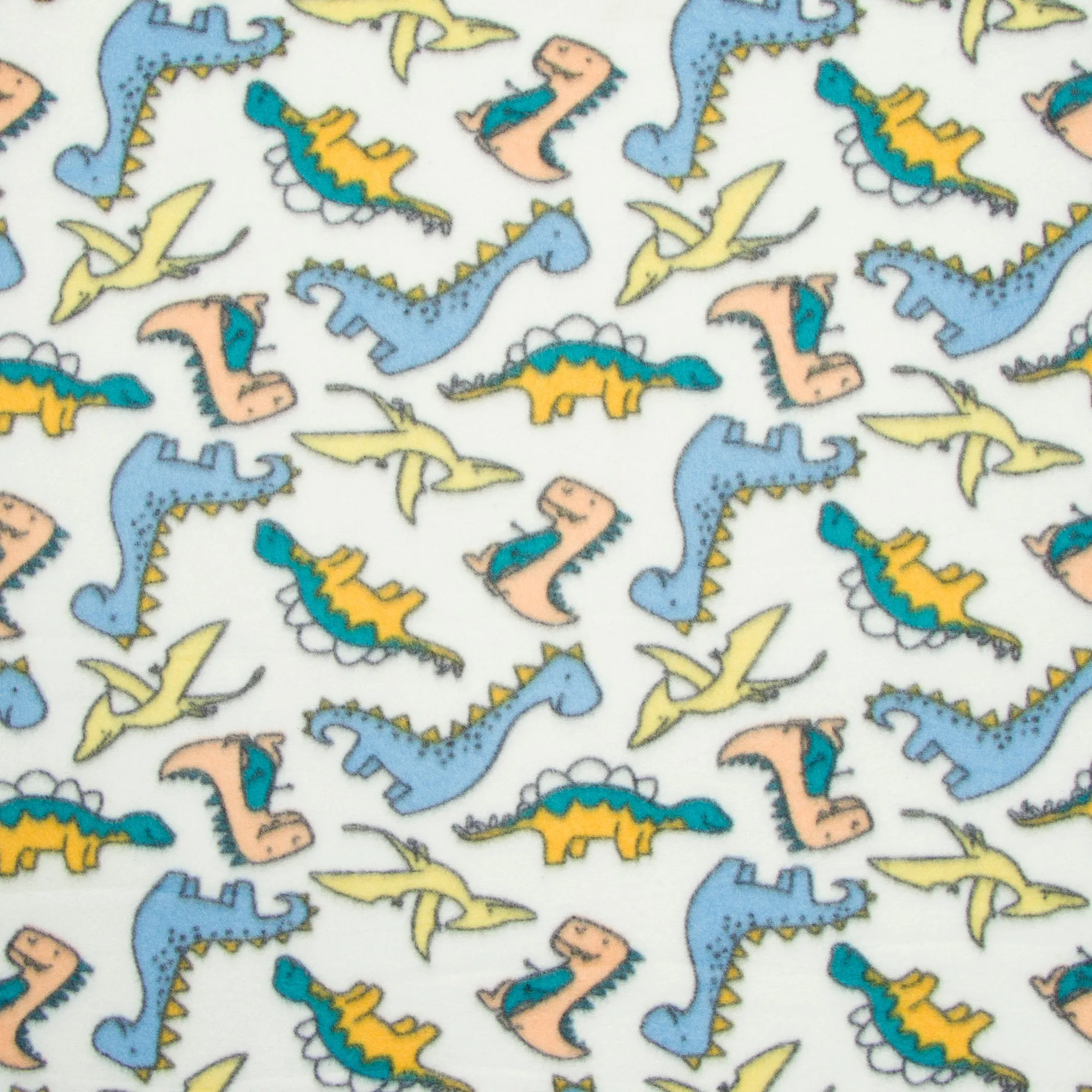 Printed Polar Fleece Dino Kids