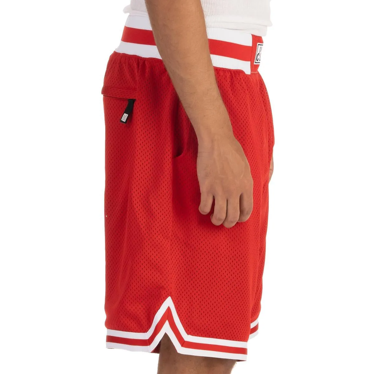 Pro Club  Classic Basketball Shorts - Red