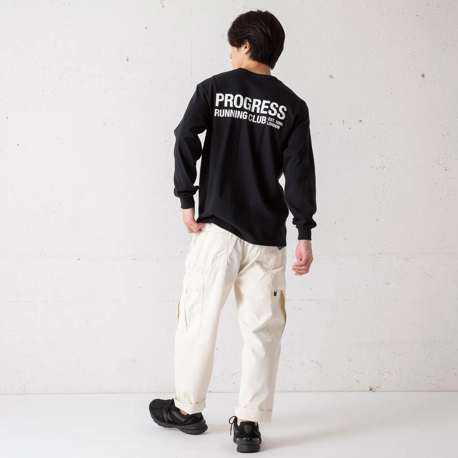 PROGRESS RUNNING CLUB | プログレス ランニング クラブ　INCLUSIVE LOGO LONG SLEEVE T