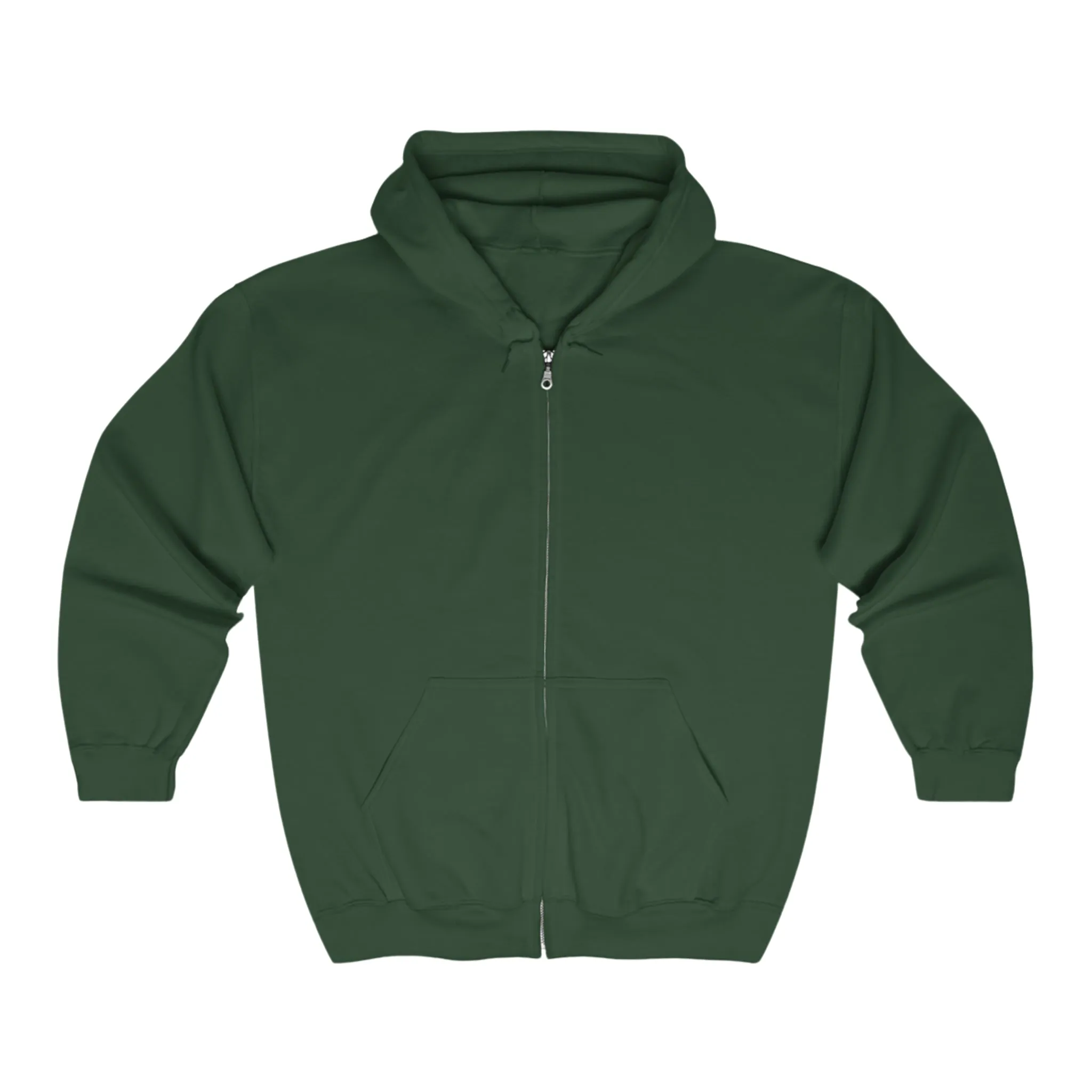QR Code Full Zip Hooded Sweatshirt