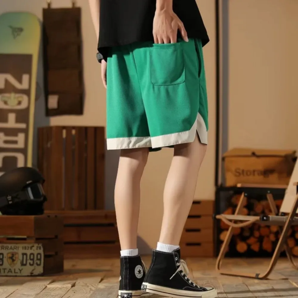 "American Patchwork Basketball" Shorts