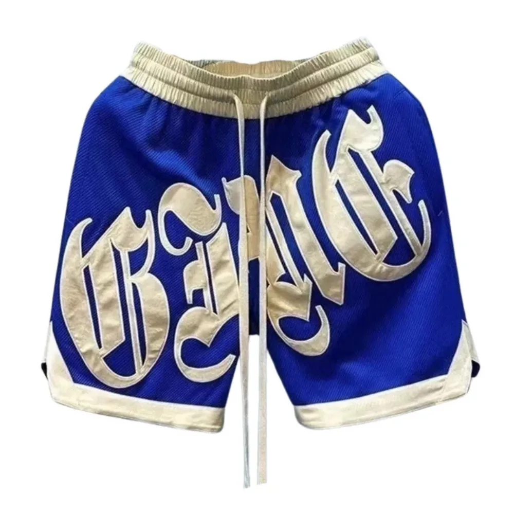"American Patchwork Basketball" Shorts