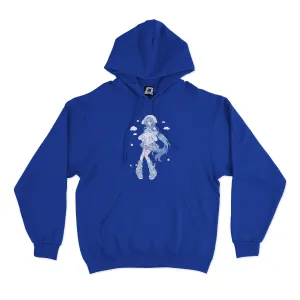 "Cinna" Fleece Hoodie Cobalt Blue