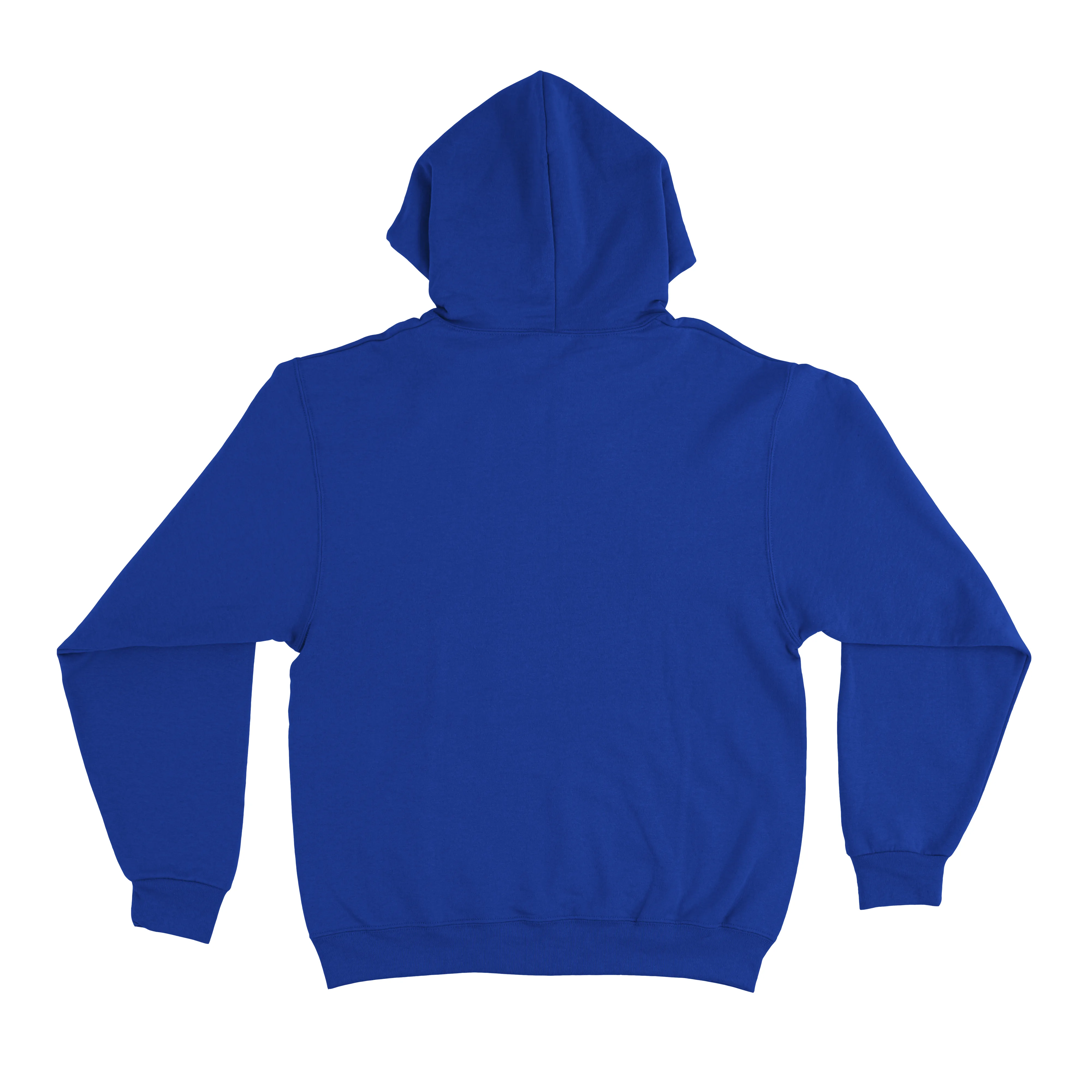 "Flower Toast" Fleece Hoodie Cobalt Blue