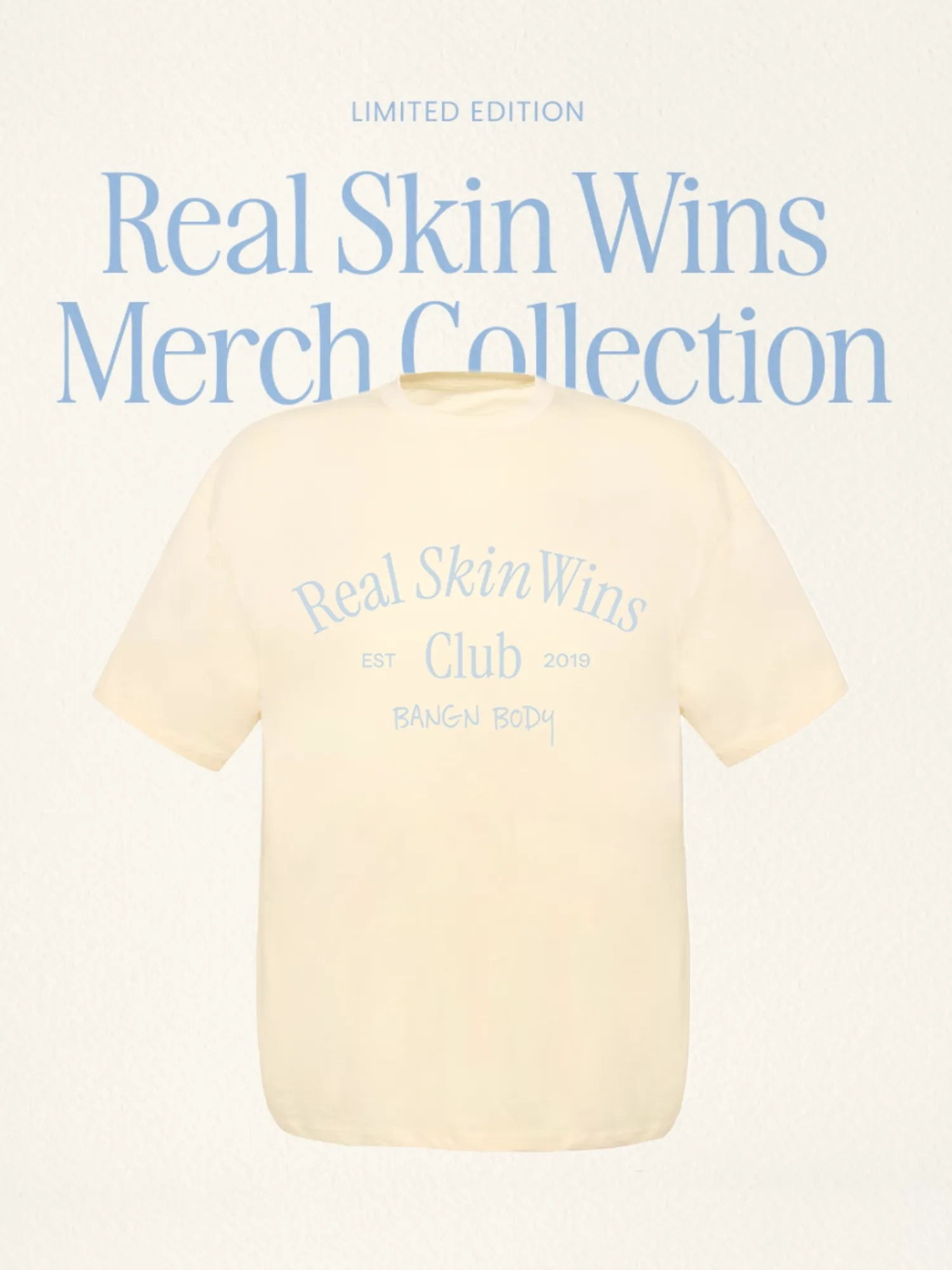 Real Skin Wins - Oversized T-shirt