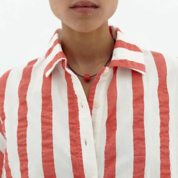 Red Stripe Top