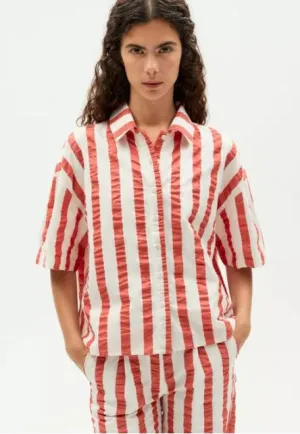 Red Stripe Top