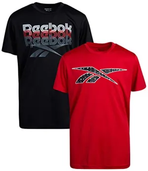 Reebok Boys' Athletic T-Shirt (2 Pack)