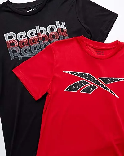 Reebok Boys' Athletic T-Shirt (2 Pack)