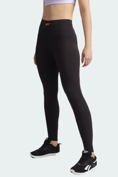 Reebok Women Black Leggings & Tights Tights
