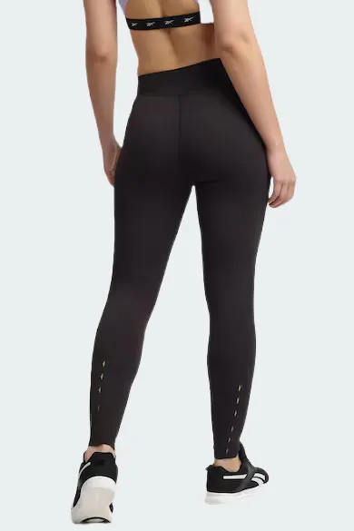 Reebok Women Black Leggings & Tights Tights