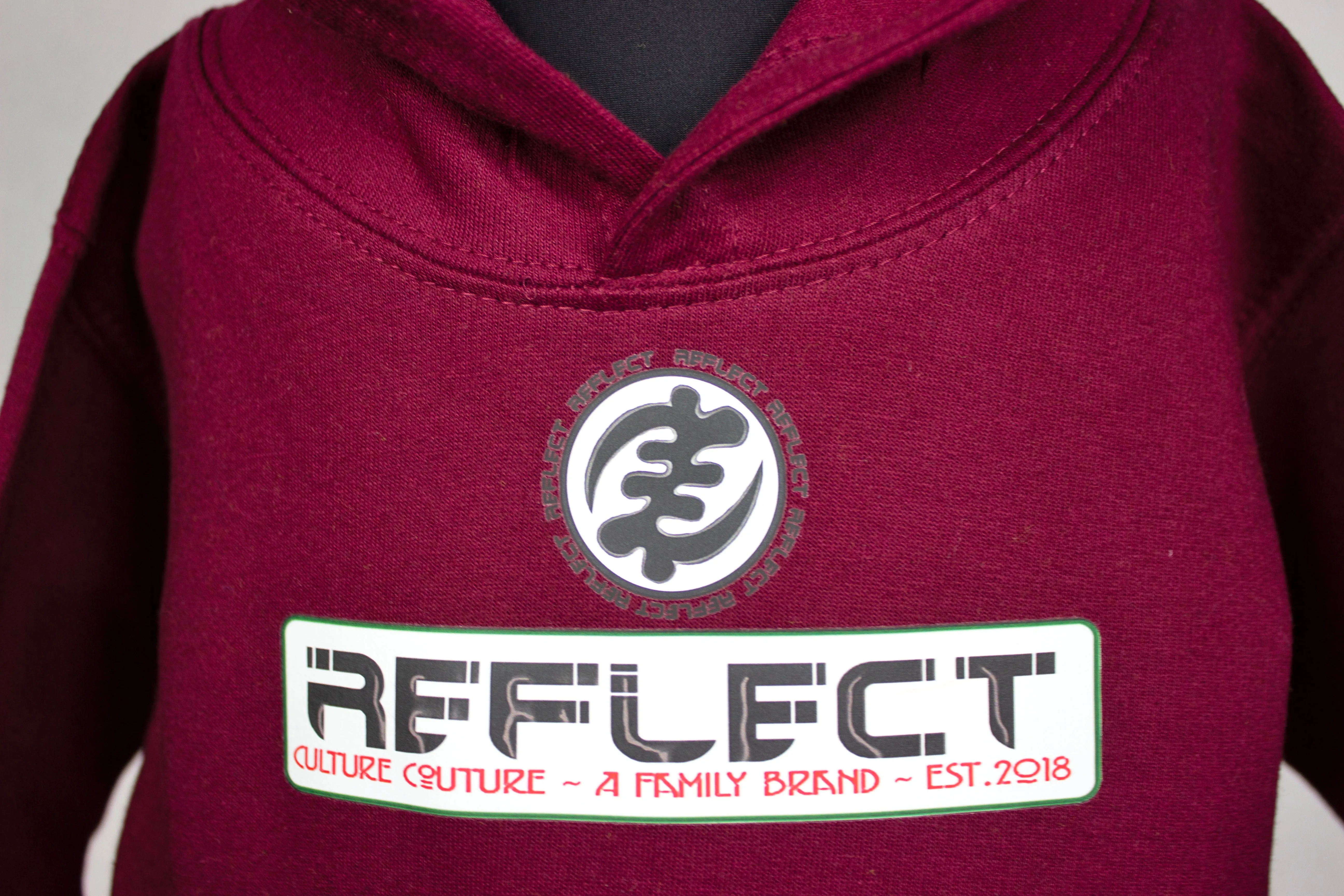 REFLECT Hoodie Girls [BURGUNDY]