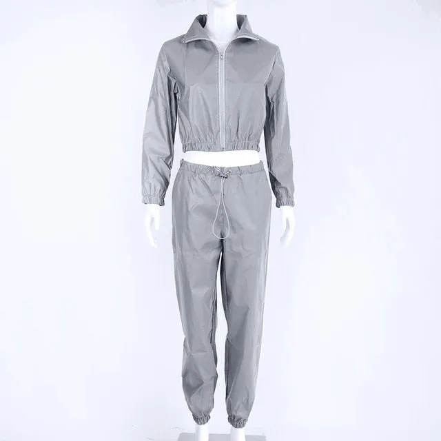 Reflective 2 Piece Tracksuit