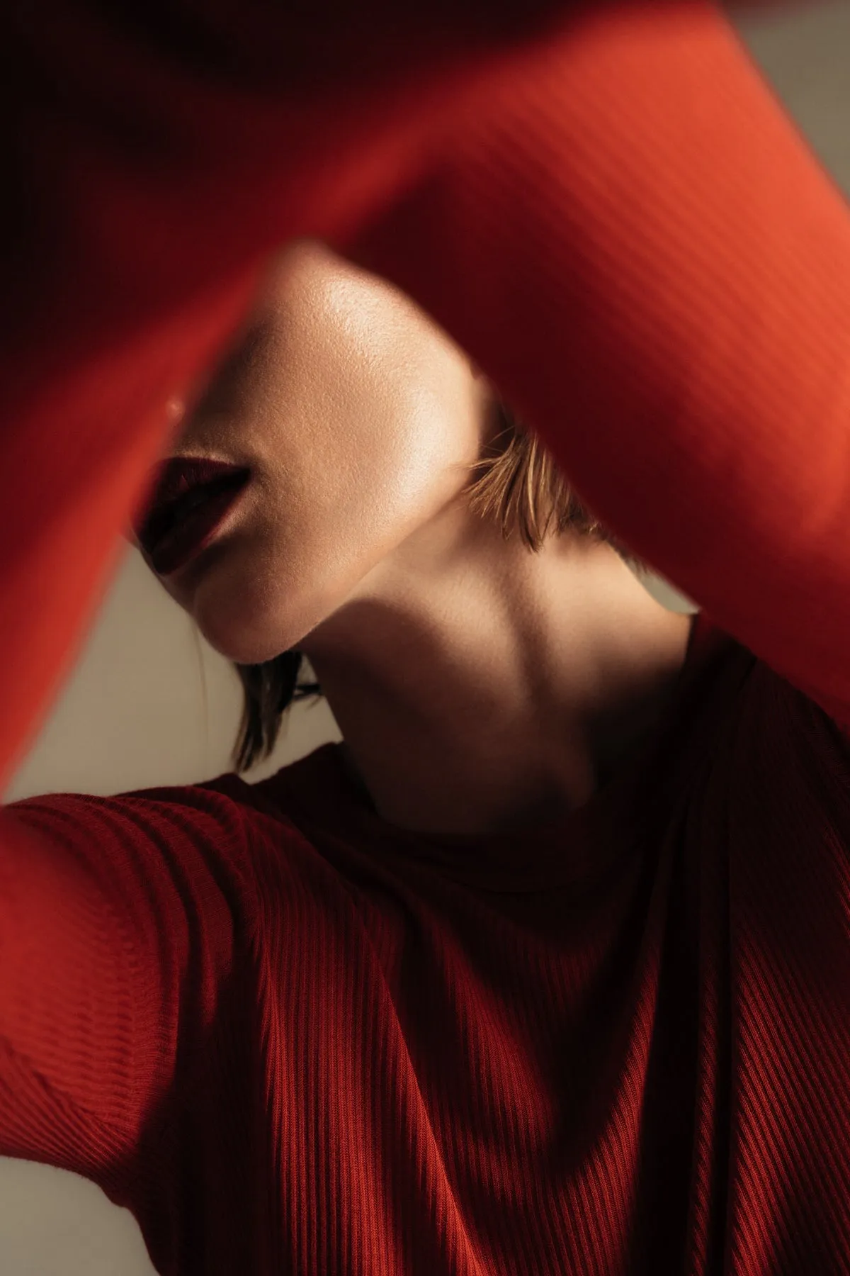 RICK OWENS | RIB LONG SLEEVE T-SHIRT