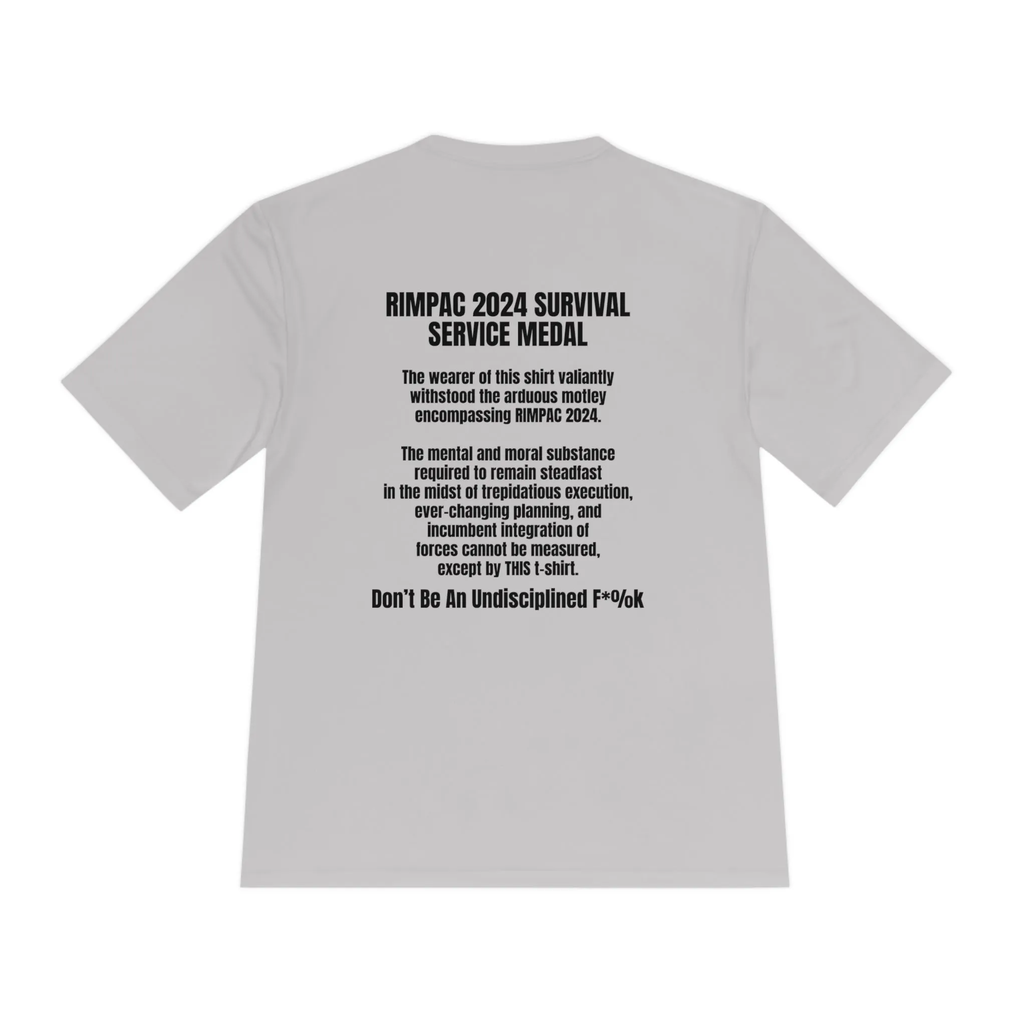RIMPAC 2024 #DBAUF Moisture Wicking Performance Shirt