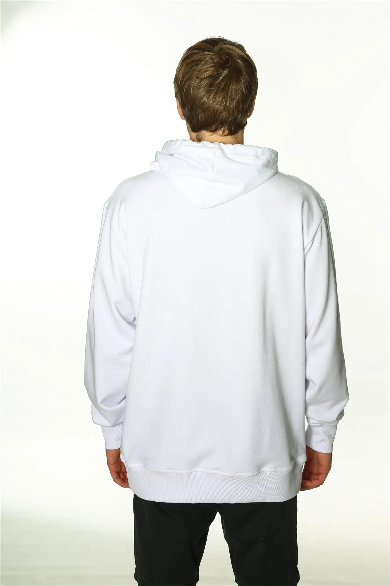 RIP SCRIPT EMBROIDERED HOODIE
