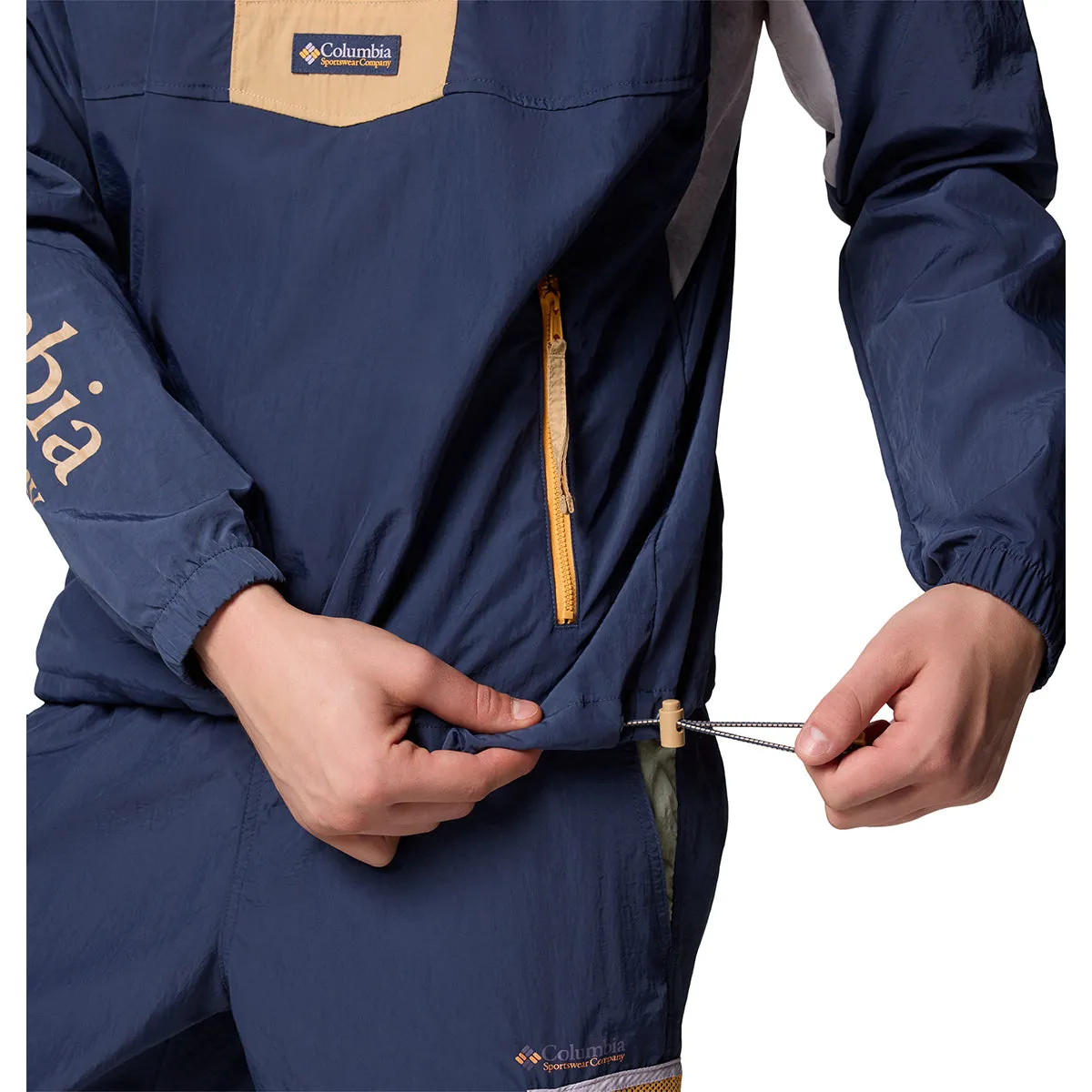 Riptide™ II Retro Windbreaker Anorak - Nocturnal Blue