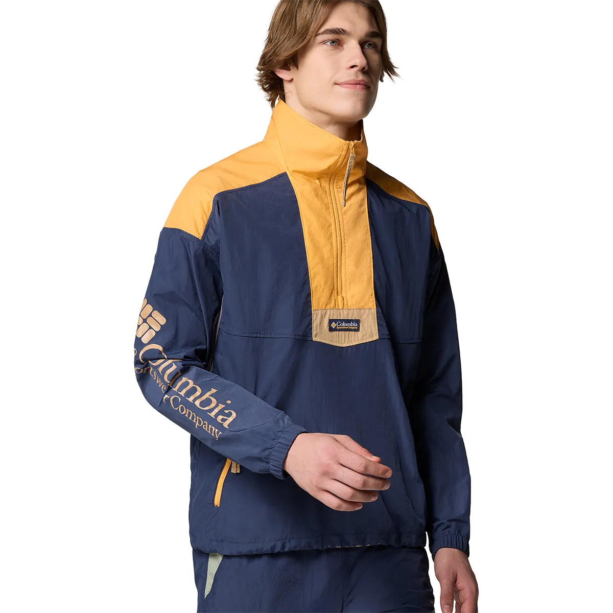 Riptide™ II Retro Windbreaker Anorak - Nocturnal Blue