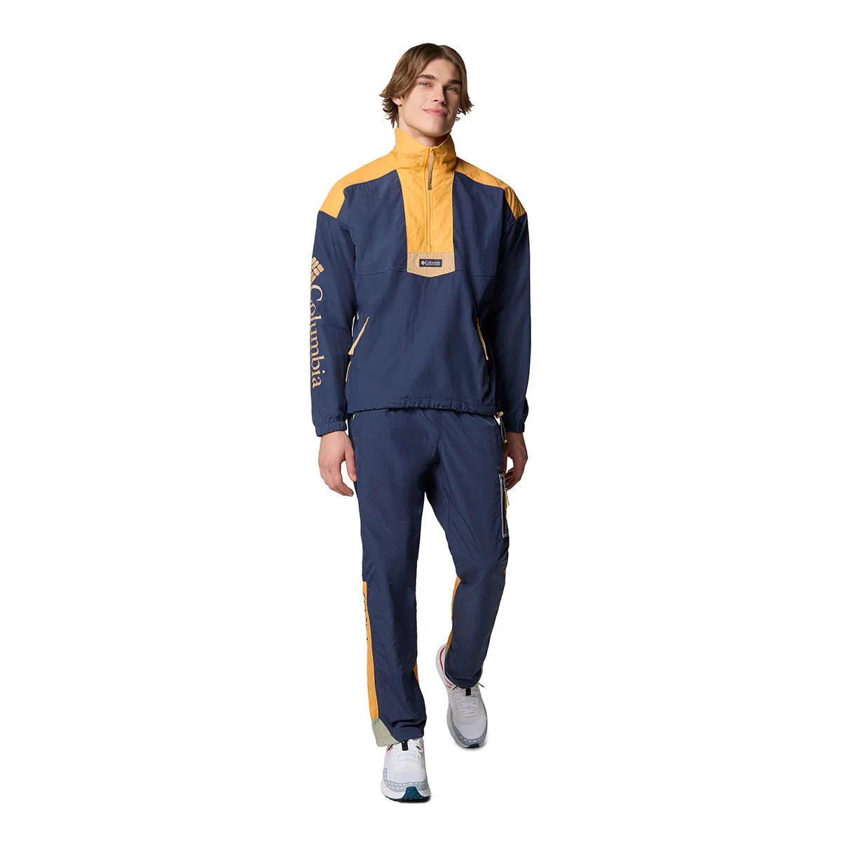 Riptide™ II Retro Windbreaker Anorak - Nocturnal Blue