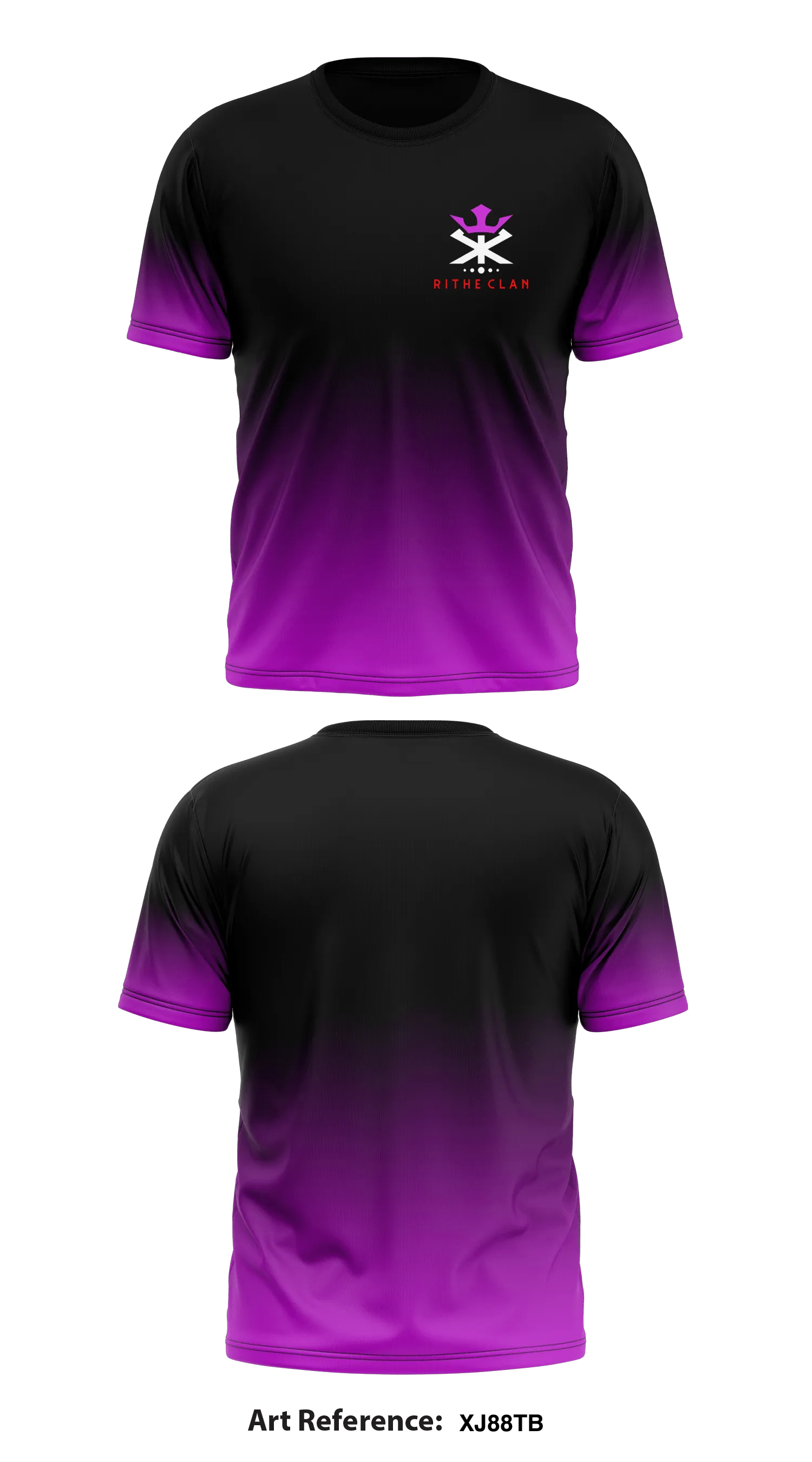 Rithe Clan Core Men's SS Performance Tee - xj88TB